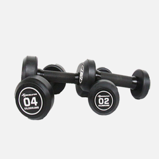 Best F1 RBD Rubberized Dumbbell (2 – 20 KG) - F1 Recreation