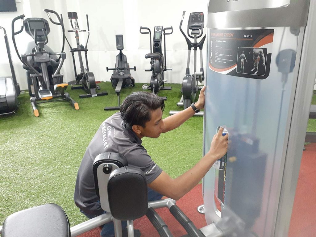 gym equipment maintenance